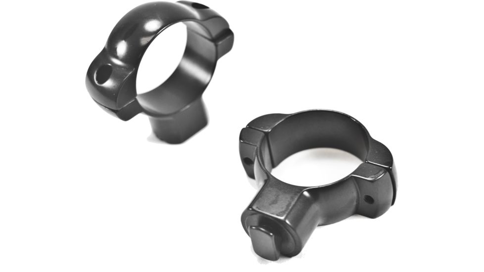 Weaver Steel Dovetail Rings, 30mm, High, Black - 49208