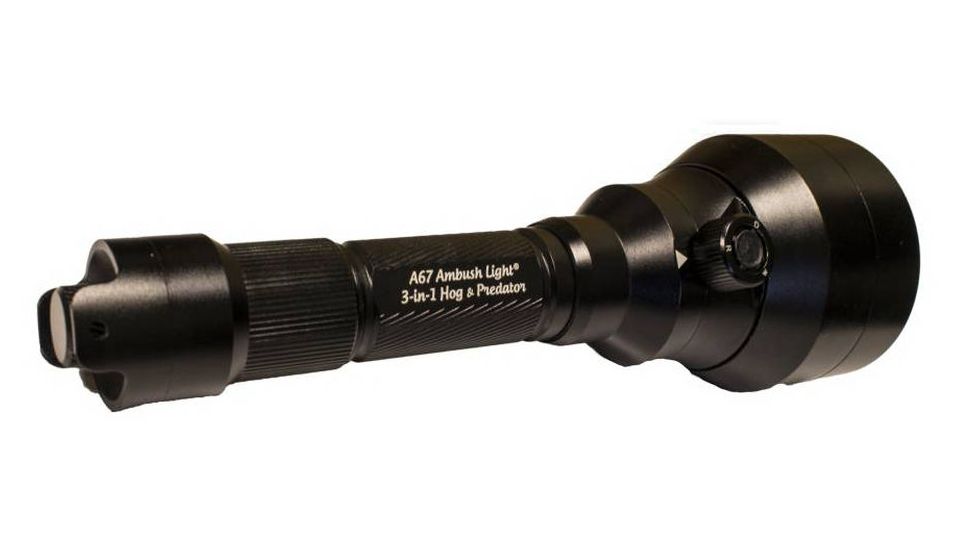 Wicked Hunting Lights A67iC 3-Color-In-1 Night Hunting Gun Light Kit, Green/Red/White, W2021