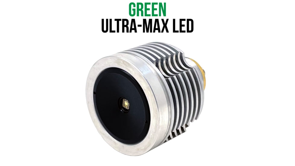 Wicked Hunting Lights ShotPro Ultra-Max LED Extreme Range Night Hunting Light Kit, Green, W2092