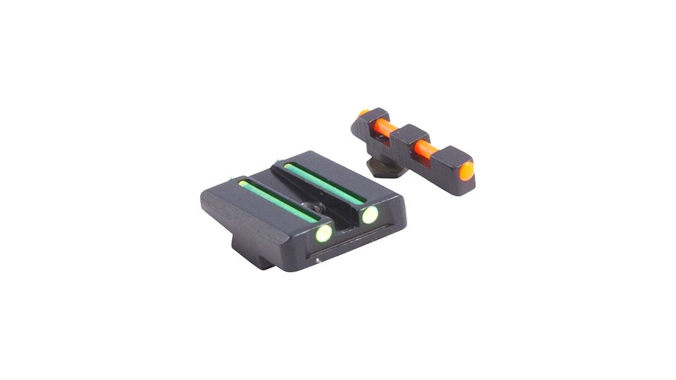 Williams Gun Sight Self Defense Pistol Sights, Glock 42 &amp; 43, Green/Red, 71033