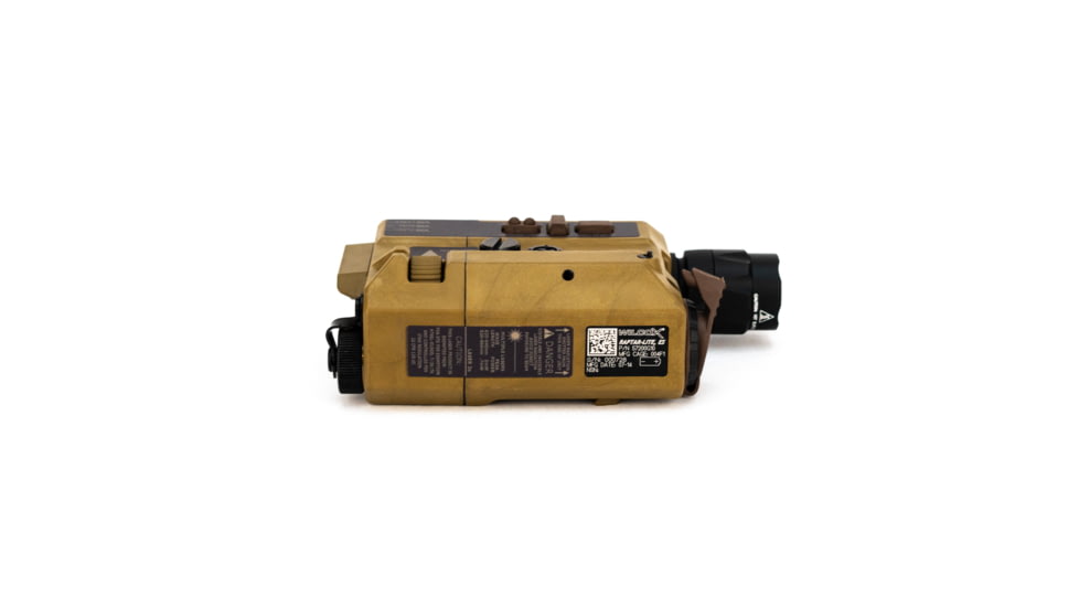 Wilcox RAPTAR Lite &amp; 80 Lumen Light w/Eye Safe IR Laser, Tan, 57200G10-LB