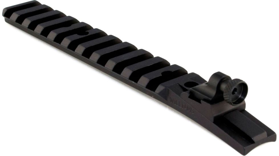 Williams Gun Sight Ace In The Hole For Mossberg 500 w/ Fiber Optic Front Sight, Black/Red 70976