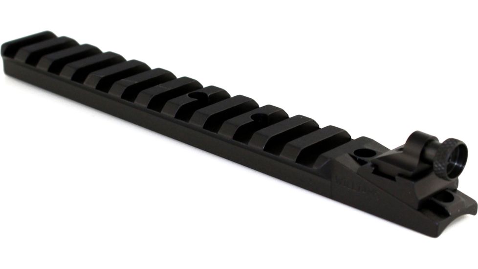 Williams Gun Sight Ace In The Hole Picatinny Scope Rail For Traditions Vortek, Pursuit and Buckstalker, Black 70977