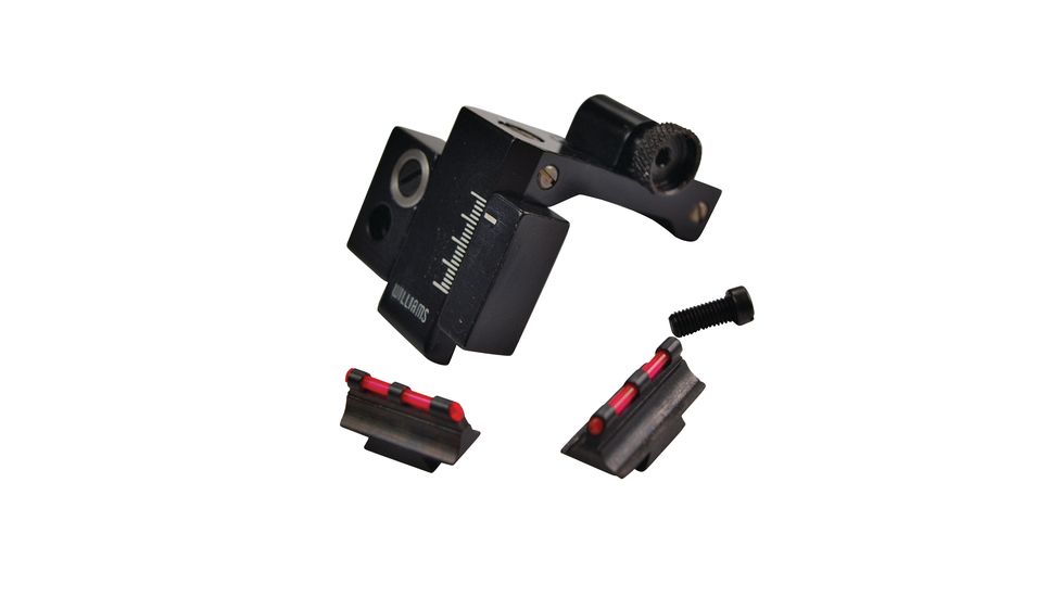 Williams Gun Sight FP Fire Sight Set, Marlin 336, Black/Red, 70282