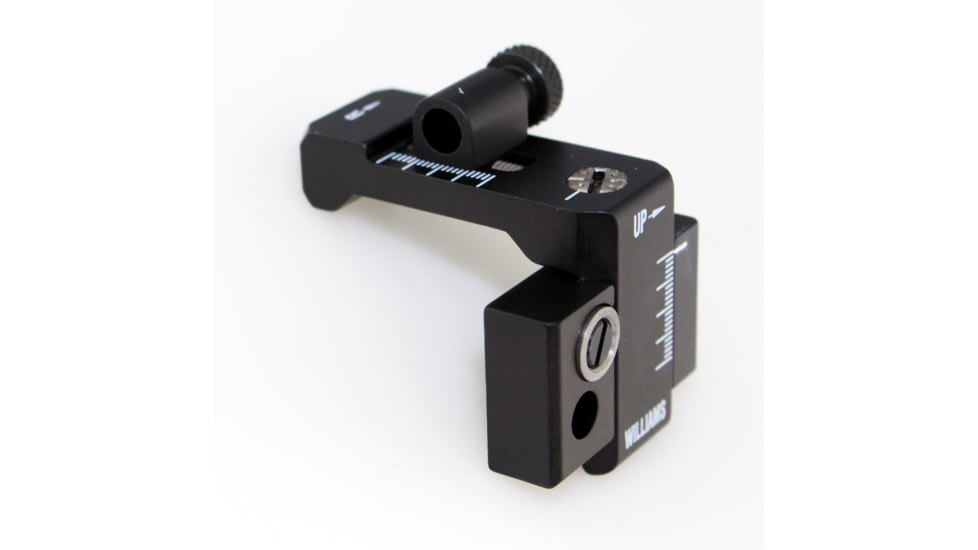 Williams Gun Sight FP Fire Sight Set w/.343m &amp; .343n, Winchester 94/Side drilled Marlin 36, Black/Red, 63331