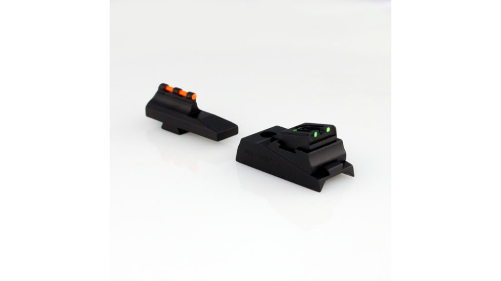 Williams Gun Sight Muzzleloader Fire Sight Set, Thompson/Center with Octagon Barrel, Green/Red, 66654