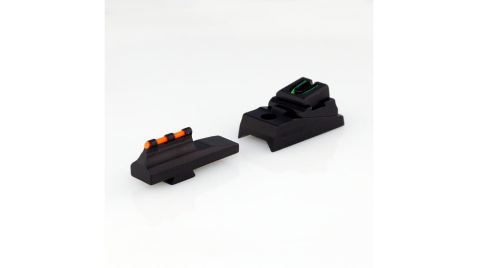 Williams Gun Sight Muzzleloader Fire Sight Set, Thompson/Center with Octagon Barrel, Green/Red, 66654