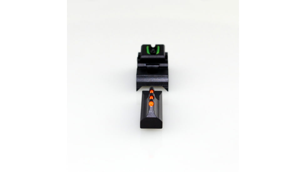 Williams Gun Sight Muzzleloader Fire Sight Set, Thompson/Center with Octagon Barrel, Green/Red, 66654