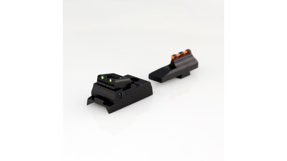 Williams Gun Sight Muzzleloader Fire Sight Set, Thompson/Center with Octagon Barrel, Green/Red, 66654