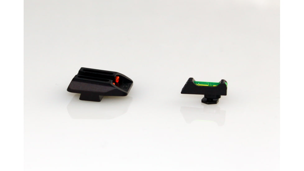 Williams Gun Sight Self Defense Pistol Sights, Glock 42 &amp; 43, Green/Red, 71033