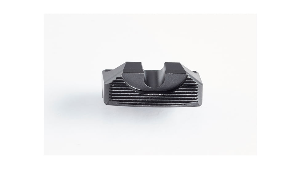 Wilson Combat Battlesight Rear Sight for Glock, U-Notch, Serrated Blade, Black, 933B