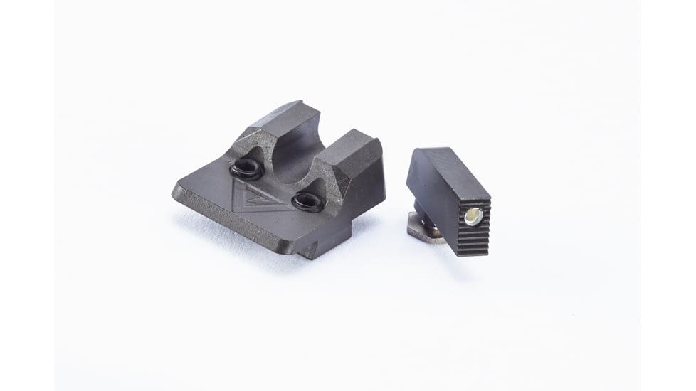 Wilson Combat Vickers Elite Glock 42/43 Sight Set, Tritium Front &amp; Rear, 902TTF