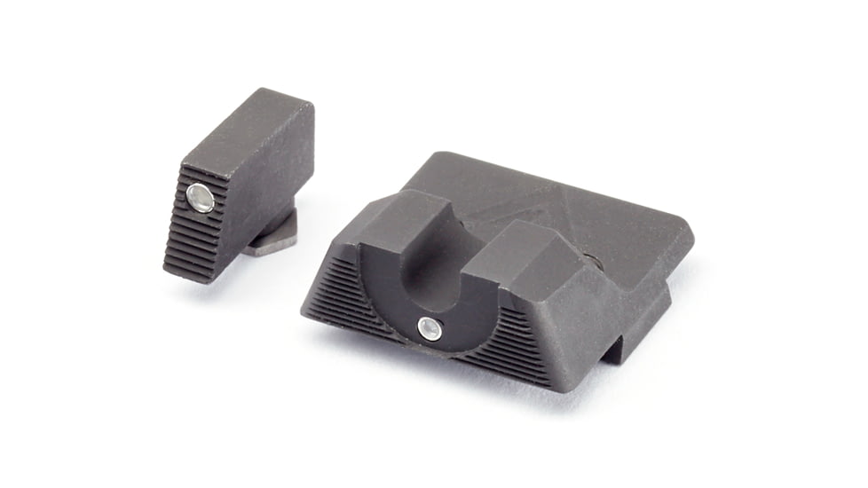 Wilson Combat Vickers Elite Glock Sight Set, Tritium Rear, Tritium Front, .245 in, 901TTF245