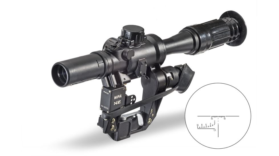 USED Wolf Performance Optics PO 4x24-1, SVD/Tifr, PSL, M76, WPAPO4X24-1, EDEMO3