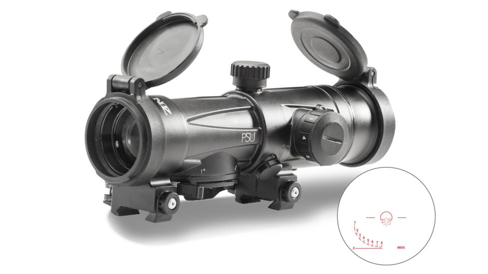 Wolf Performance Optics PSU 1x/4x32mm Variable Zoom Optical Sight WPAPSU1X/4X32MM