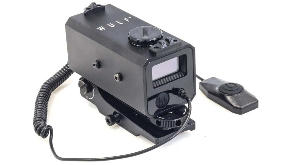 Wulf Optics Arrow 1200m OLED Picatinny Mountable Laser Rangefinder, Black, WU2060