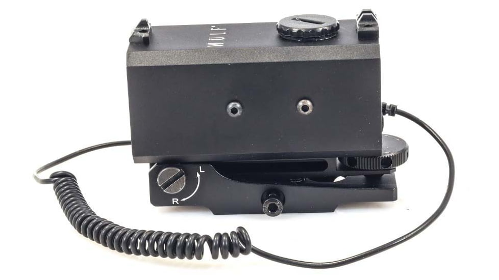 Wulf Optics Arrow 1200m OLED Picatinny Mountable Laser Rangefinder, Black, WU2060