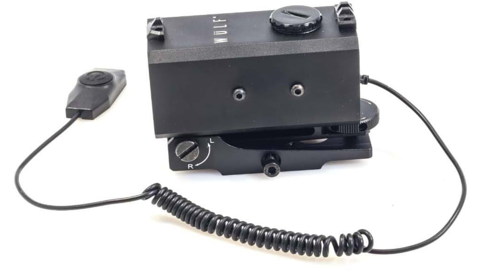 Wulf Optics Arrow 1200m OLED Picatinny Mountable Laser Rangefinder, Black, WU2060