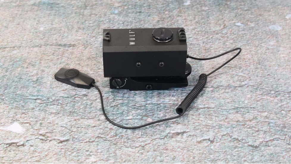 Wulf Optics Arrow 1200m OLED Picatinny Mountable Laser Rangefinder, Black, WU2060