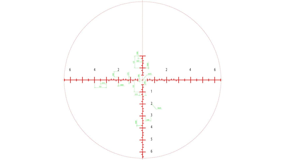Wulf Optics Defender 2.8-18x50 Rifle Scope, 34mm Tube, Second Focal Plane, MOA Reticle, Black, WU9151