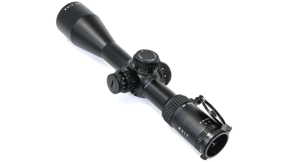 Wulf Optics Defender 4.8-26x56 Rifle Scope, 34mm Tube, First Focal Plane, MOA Reticle, Black, WU9150