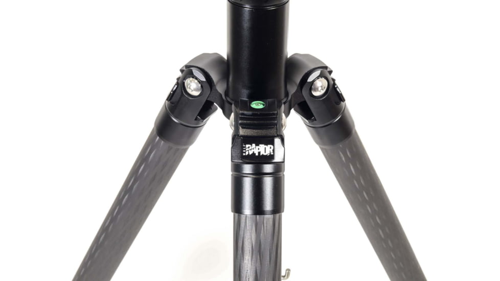 Wulf Optics RAPTOR Carbon Fibre Tripod Shooting System w/ Ball Head, Gun Clamp and Arca Adapter Kit, Grey, WU7300