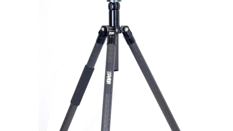 Wulf Optics RAPTOR Carbon Fibre Tripod Shooting System w/ Ball Head, Gun Clamp and Arca Adapter Kit, Grey, WU7300