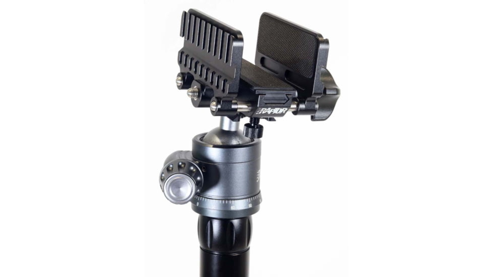 Wulf Optics RAPTOR Carbon Fibre Tripod Shooting System w/ Ball Head, Gun Clamp and Arca Adapter Kit, Grey, WU7300