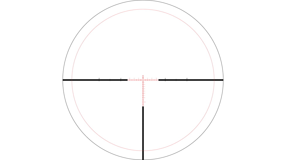 Wulf Optics Tornado 6-24x50mm 30mm Tube Rifle Scope, First Focal Plane, Glass Etched Reticle, Black, WU9110