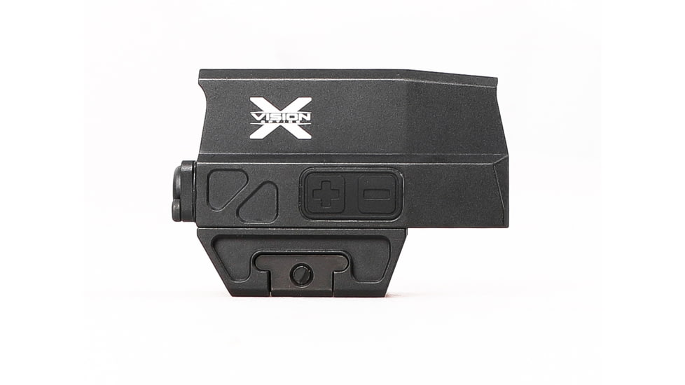 X-Vision HIIT 1x Red Dot Sight, 2 MOA/65 MOA, Picatinny, Unlimited, Black, Small, HRD1