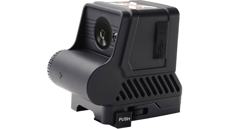 X-Vision Wide View 1-4x6.8mm Thermal Relfex Sight, 4 Patterns And 4 Color Reticle, 25 Hz, 240x210, Black, Medium, TRW1