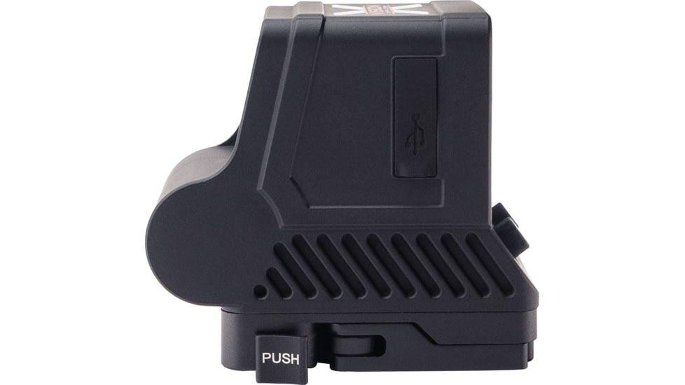 X-Vision Wide View 1-4x6.8mm Thermal Relfex Sight, 4 Patterns And 4 Color Reticle, 25 Hz, 240x210, Black, Medium, TRW1