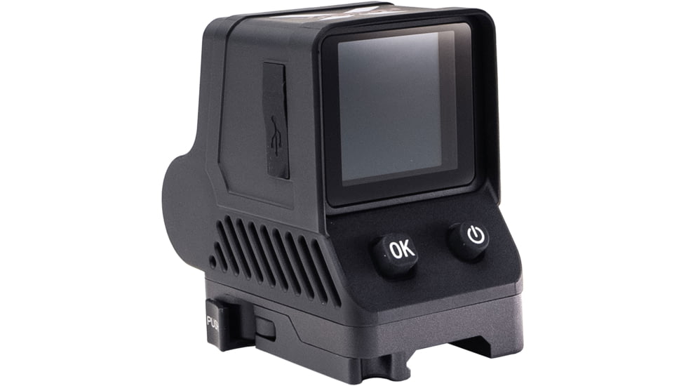 X-Vision Wide View 1-4x6.8mm Thermal Relfex Sight, 4 Patterns And 4 Color Reticle, 25 Hz, 240x210, Black, Medium, TRW1