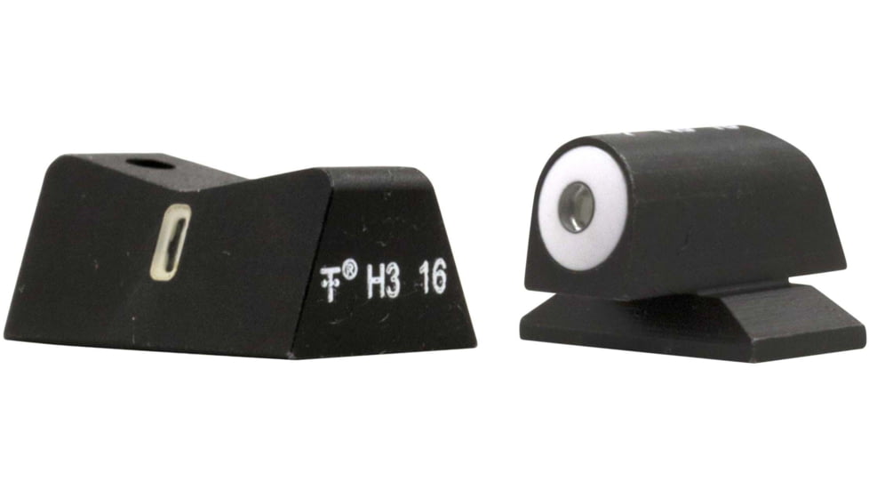 XS Sight Systems DXT Big Dot Pistol Tritium Night Sight, Beretta 92 Vertec, 92A1, Matte Black, Standard, BE-0007S-5