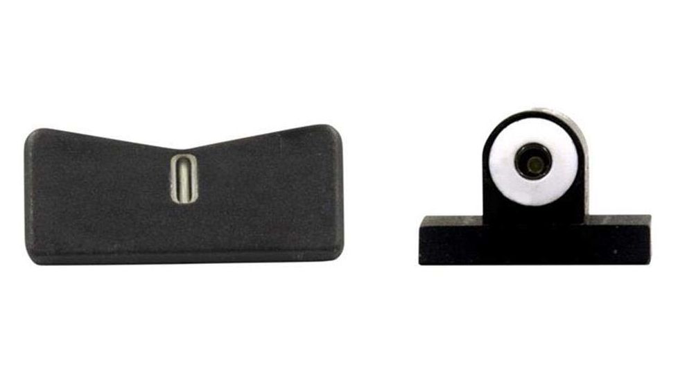 XS Sight Systems DXT Big Dot Pistol Tritium Night Sight, Colt Enhanced Officers ACP 3.5in, Matte Black, Standard, NE-0009S-5