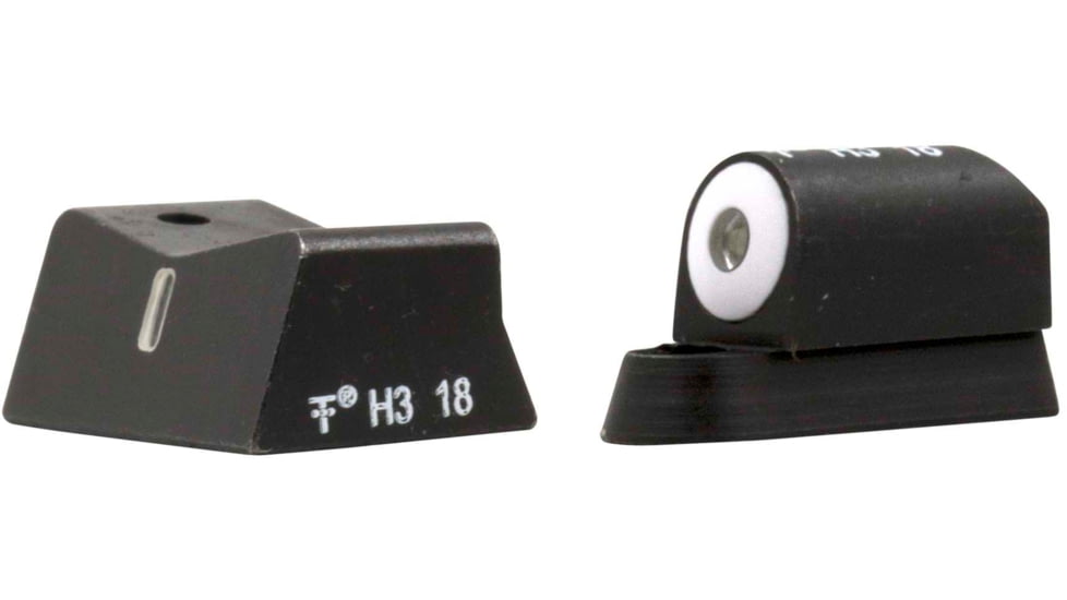 XS Sight Systems DXT Big Dot Pistol Tritium Night Sight, CZ 07,09, Matte Black, Standard, CZ-0007S-5