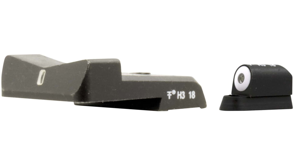 XS Sight Systems DXT Big Dot Pistol Tritium Night Sight, CZ P10, Matte Black, Standard, CZ-0008S-5