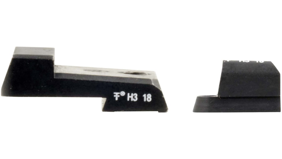 XS Sight Systems DXT Big Dot Pistol Tritium Night Sight, CZ P10, Matte Black, Standard, CZ-0008S-5