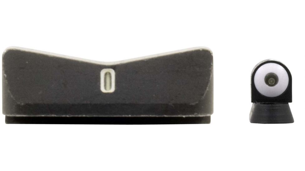 XS Sight Systems DXT Big Dot Pistol Tritium Night Sight, CZ P10, Matte Black, Standard, CZ-0008S-5