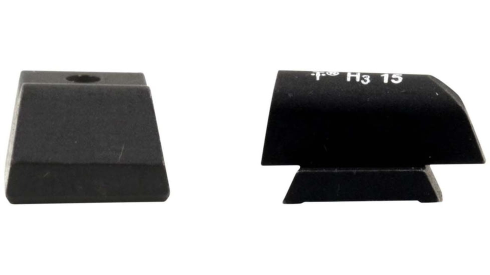 XS Sight Systems DXT Big Dot Pistol Tritium Night Sight, Kahr Post 04 E and CW, Requires DVTL cut, Matte Black, Standard, KA-0004S-5