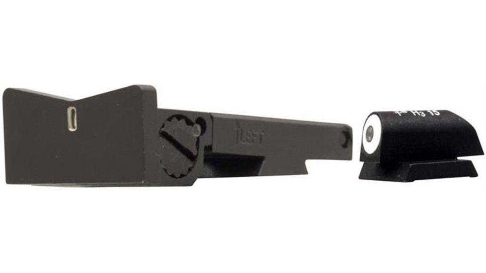 XS Sight Systems DXT Big Dot Pistol Tritium Night Sight, Springfield 1911 BoMar Rear, Matte Black, Standard, SP-0007A-5