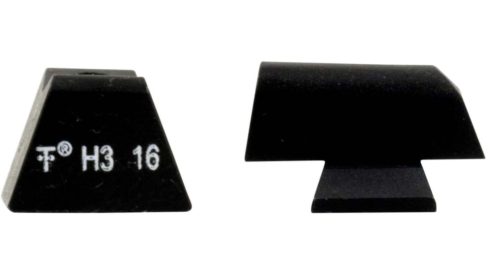 XS Sight Systems DXT Standard Dot Pistol Sight, Beretta 92 Vertec, 92A1, Matte Black, Standard, BE-0007S-6