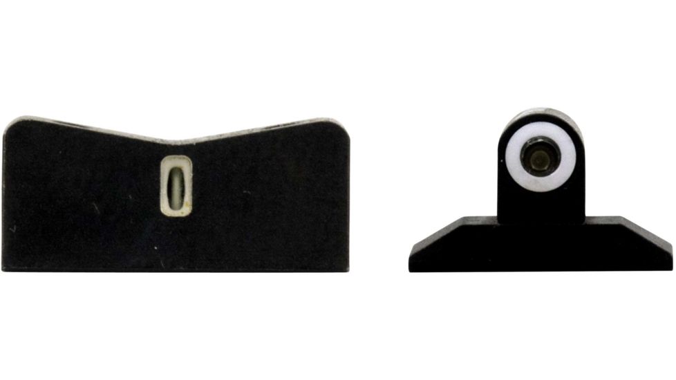 XS Sight Systems DXT Standard Dot Pistol Sight, Beretta 92 Vertec, 92A1, Matte Black, Standard, BE-0007S-6