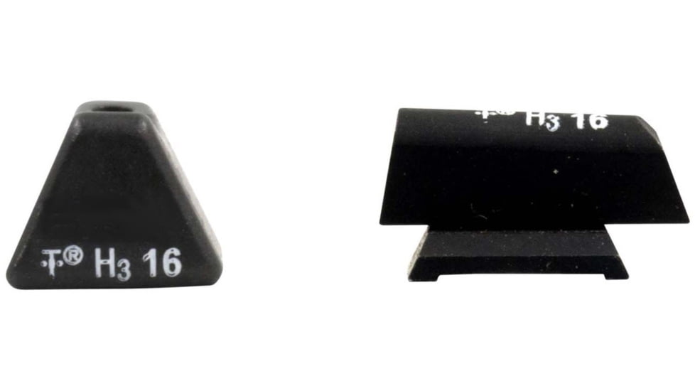 XS Sight Systems DXT Standard Dot Pistol Sight, Colt Commander 4.25in, Matte Black, Standard, NE-0002S-6