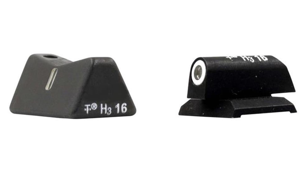 XS Sight Systems DXT Standard Dot Pistol Sight, Colt Govt. 5in, Matte Black, Standard, NE-0001S-6