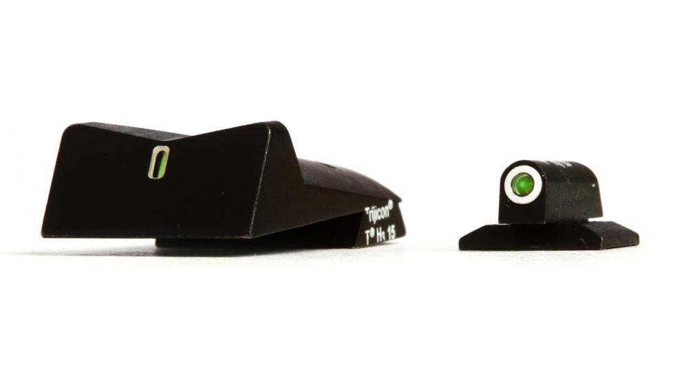 XS Sight Systems DXT Standard Dot Pistol Sight, Kimber 1911 Custom 5in and Ultra Carry, Matte Black, Standard, KB-0002S-6