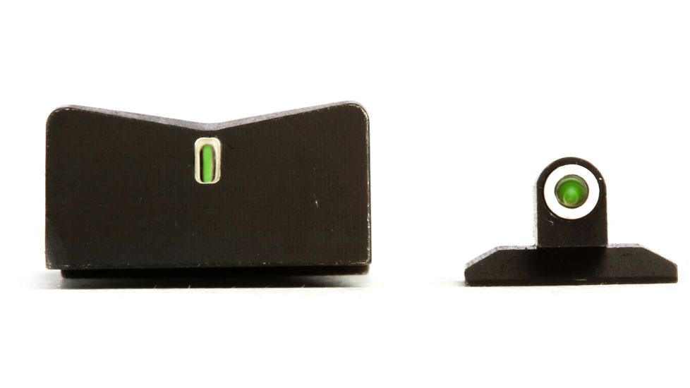 XS Sight Systems DXT Standard Dot Pistol Sight, Kimber 1911 Custom 5in and Ultra Carry, Matte Black, Standard, KB-0002S-6