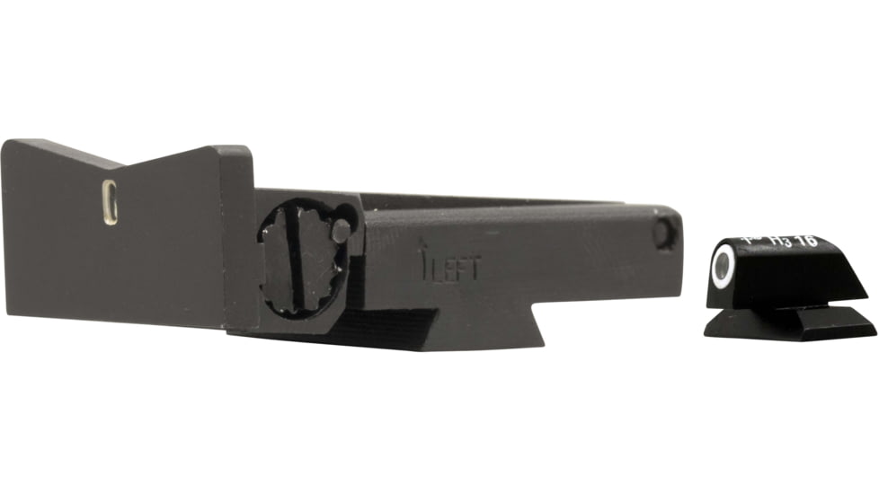 XS Sight Systems DXT Standard Dot Pistol Sight, Para Ordnance Adjustable Rear, Matte Black, Standard, PO-0002A-6