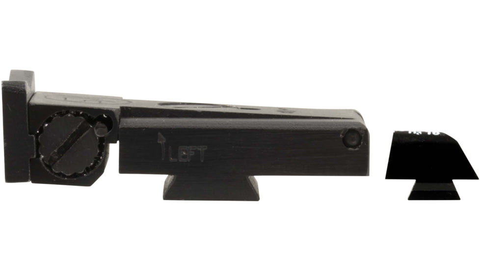 XS Sight Systems DXT Standard Dot Pistol Sight, Para Ordnance Adjustable Rear, Matte Black, Standard, PO-0002A-6