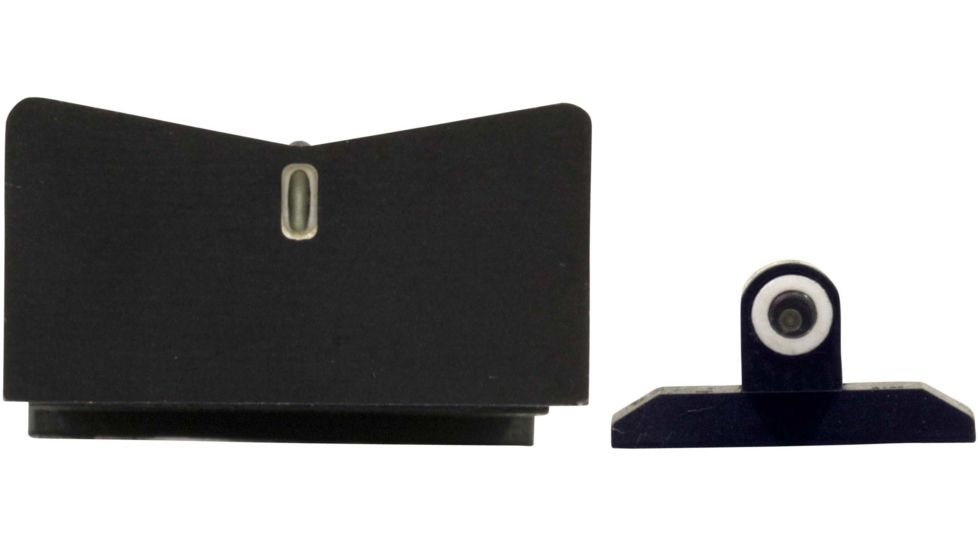 XS Sight Systems DXT Standard Dot Pistol Sight, Para Ordnance Adjustable Rear, Matte Black, Standard, PO-0002A-6